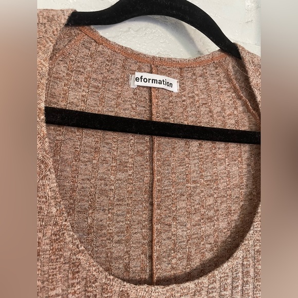 NWOT REFORMATION Lemon Dress - Heathered Cinnamon - Picture 7 of 16